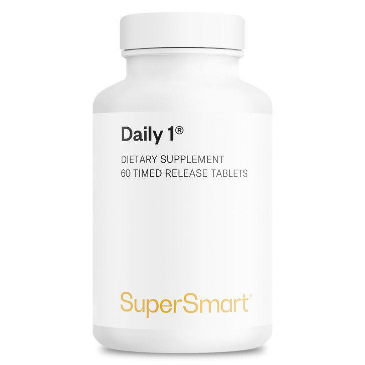 Supersmart - Daily 1 Timed Release - Multivitamin Supplement for Women & Men