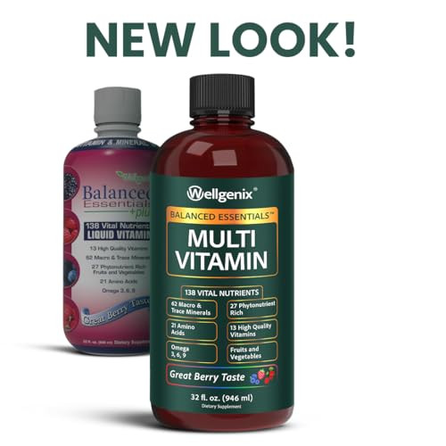 Wellgenix Balanced Essentials Liquid Multivitamin Dietary Supplement