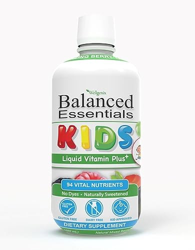 Wellgenix Balanced Essentials Kids Liquid Multivitamin