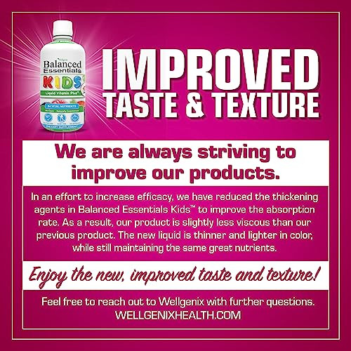 Wellgenix Balanced Essentials Kids Liquid Multivitamin