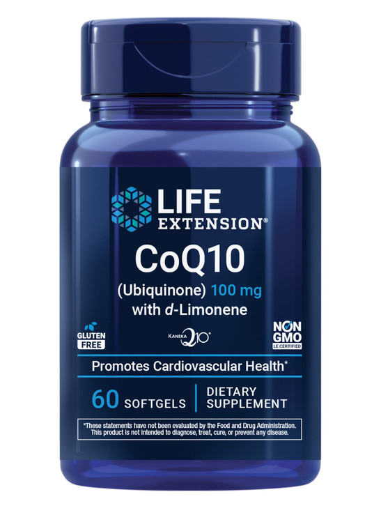 Life Extension CoQ10 (Ubiquinone) with d-Limonene