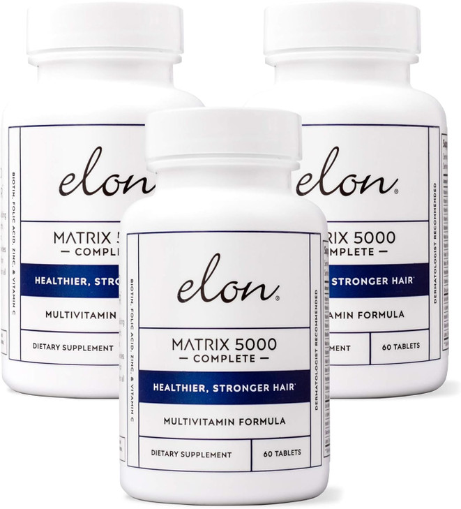 Elon Matrix 5000 Complete Multivitamin - Skin, Hair and Nail Growth Vitamins
