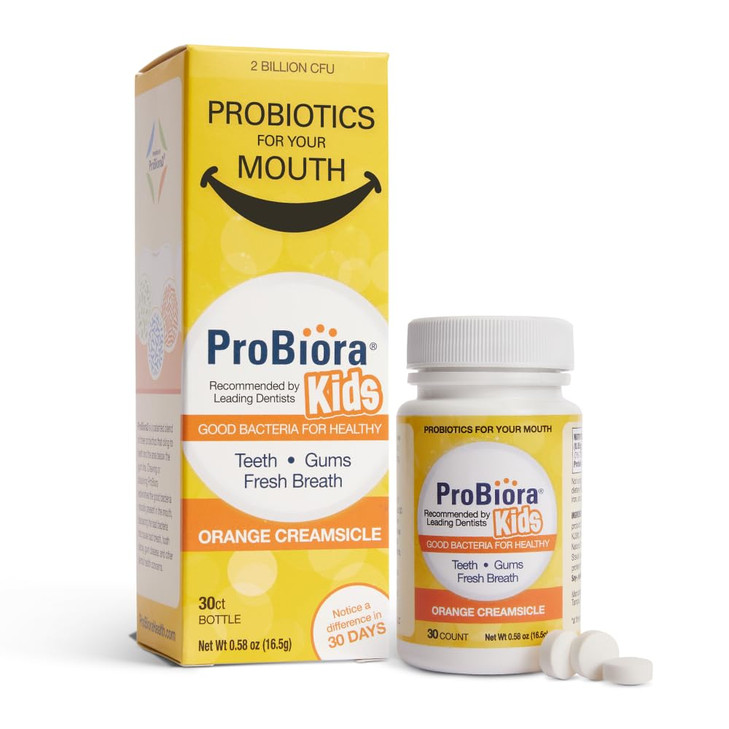 ProBiora Kids Oral-Care Chewable Probiotic Tablets