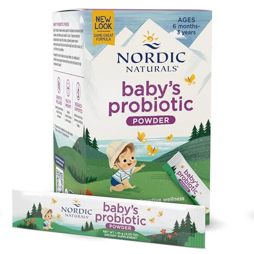Nordic Naturals Babys Nordic Flora Probiotic Powder, Unflavored
