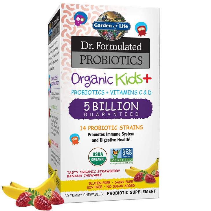 Garden of Life Dr. Formulated Probiotics Organic Kids+