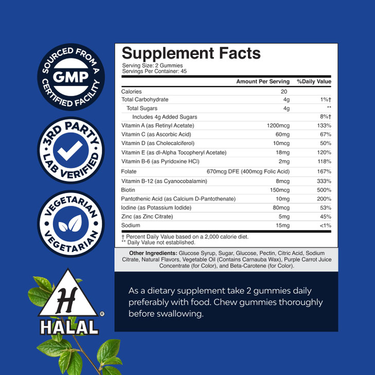 Natures Craft Daily Mens Multivitamins Gummies