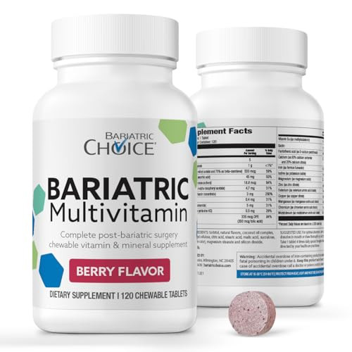 Bariatric Choice My Bariatric Chewable Multivitamin with Iron & 300mg Calcium
