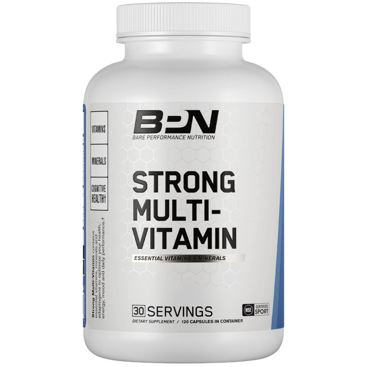 BARE PERFORMANCE NUTRITION, BPN Strong Multi-Vitamin, Foundational Health