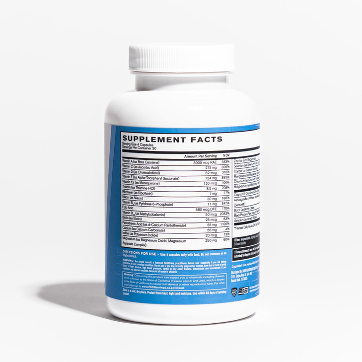 BARE PERFORMANCE NUTRITION, BPN Strong Multi-Vitamin, Foundational Health