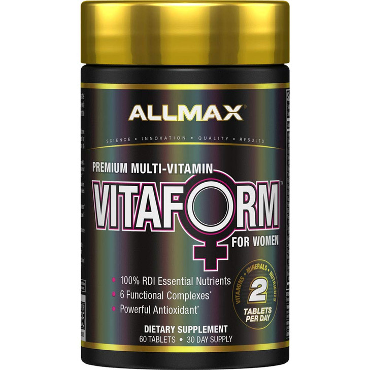 ALLMAX VITAFORM - 60 Tablets - Premium Multivitamin for Women