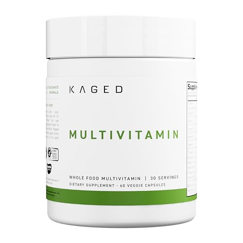 Kaged Multivitamin Capsules - Unflavored - Whole Foods Organic Fruits & Veggies