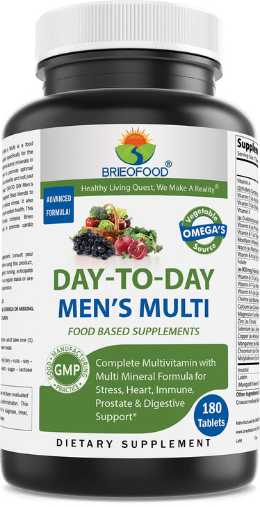 Brieofood BRIOFOOD Day-to-Day Men's Multi 180 Tablets