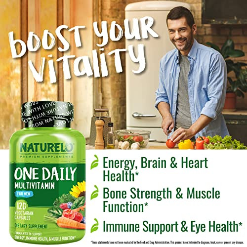 NATURELO Mens Multivitamins