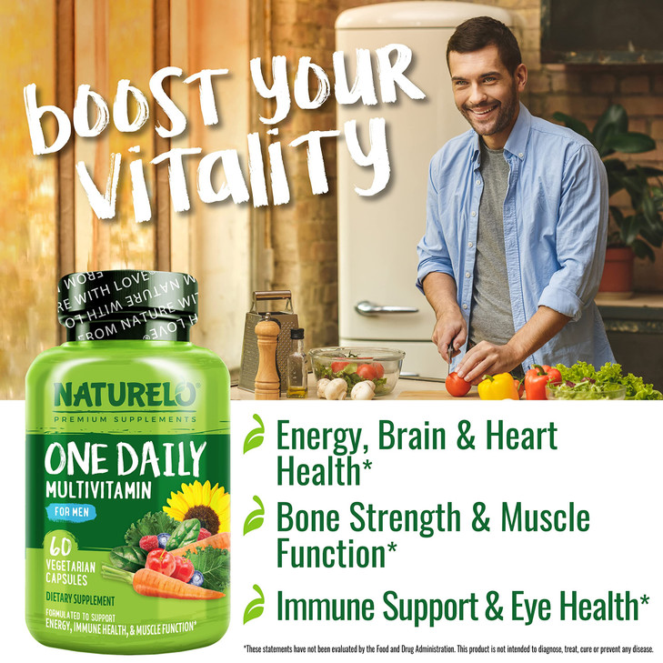 NATURELO Mens Multivitamins