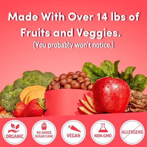 Llama Naturals Multivitamin for Women & Men, Vegan, Organic Gummies with Vitamin