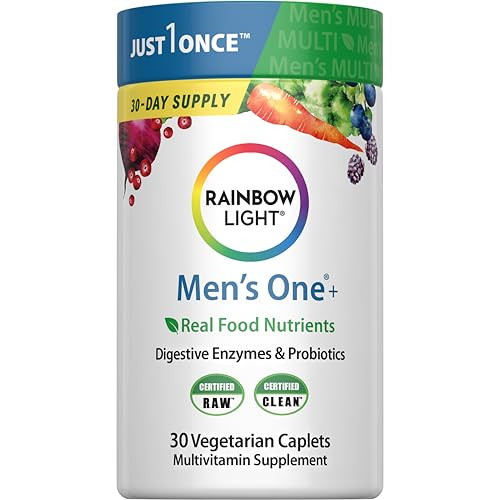 Rainbow Light Mens Multivitamin One + - 30 Caplets