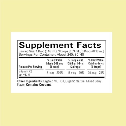 CHILDLIFE Essentials Organic Vitamin K2 Drops