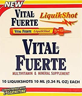 Vital Fuerte Liquid Shot Dietary Supplement 10 Units