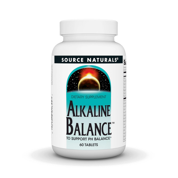 Source Naturals Alkaline Balance, to Support PH Balance*, 60 Tablets