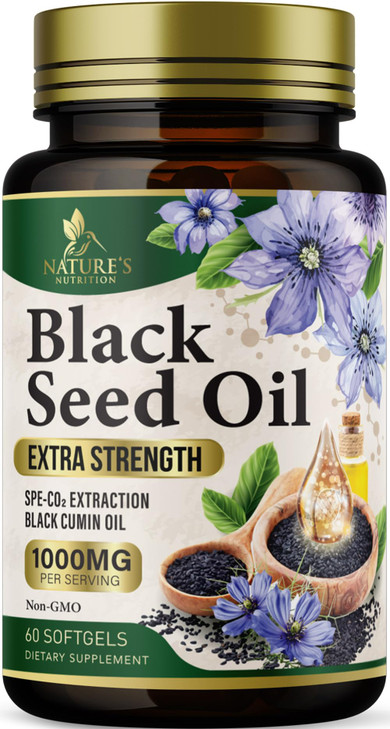 Black Seed Oil Capsules 1000mg