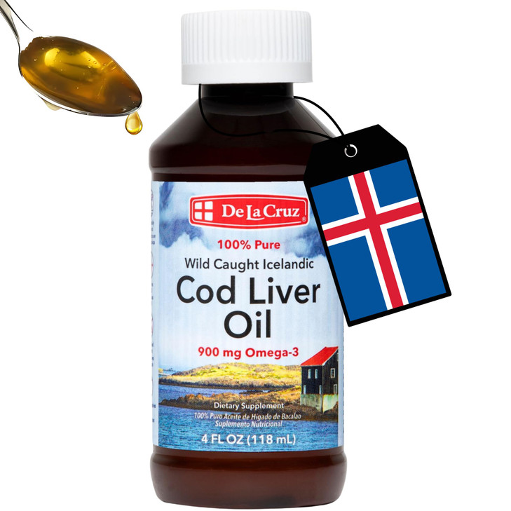 De La Cruz Cod Liver Oil Liquid