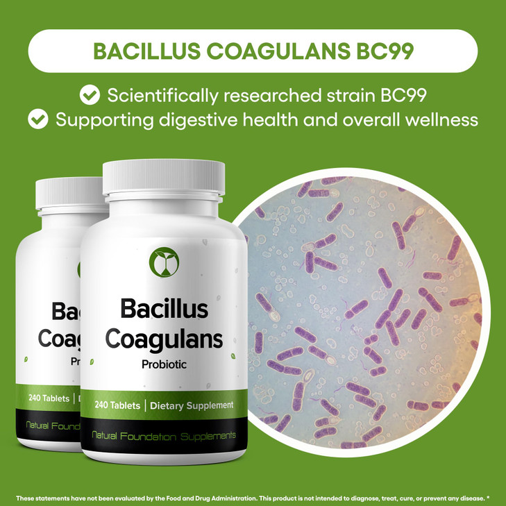 Lactobacillus Acidophilus Probiotic Supplement 240 Tablets 3 Billion CFU