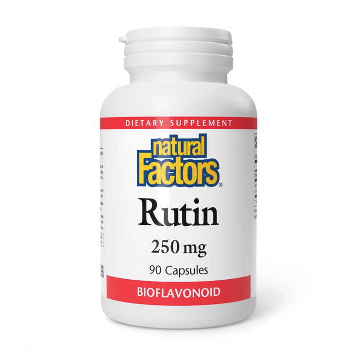 Natural Factors - Rutin 250mg, A Citrus Bioflavinoid, 90 Capsules
