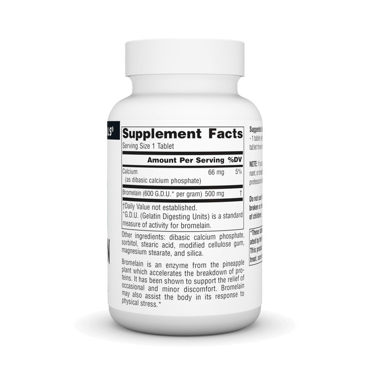 Source Naturals Bromelain, Proteolytic Enzyme Supplement, 500mg - 120 Tablets