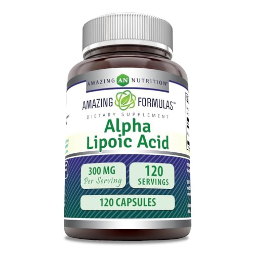 Amazing Formulas Alpha Lipoic Acid 300 Mg Capsules Supplement