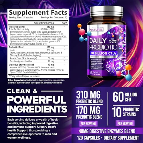 Built by Nature Probiotic for Women & Men