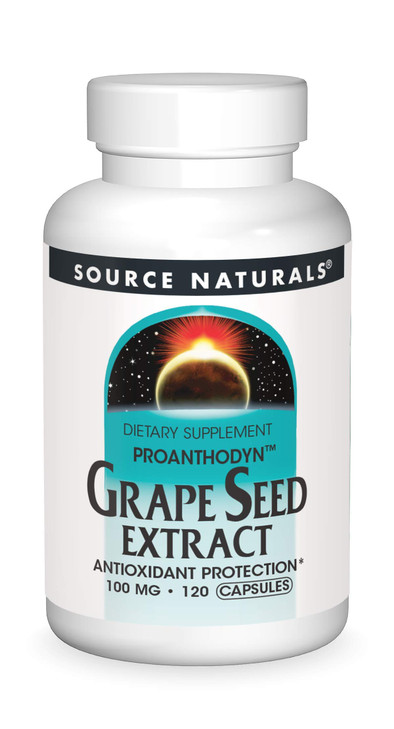 Source Naturals Grape Seed Extract, Proanthodyn 100 mg Antioxidant Protection &