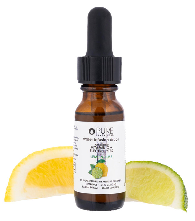 Pure Inventions Water Infusion Drops - Antioxidants, Vitamin C, Electrolytes