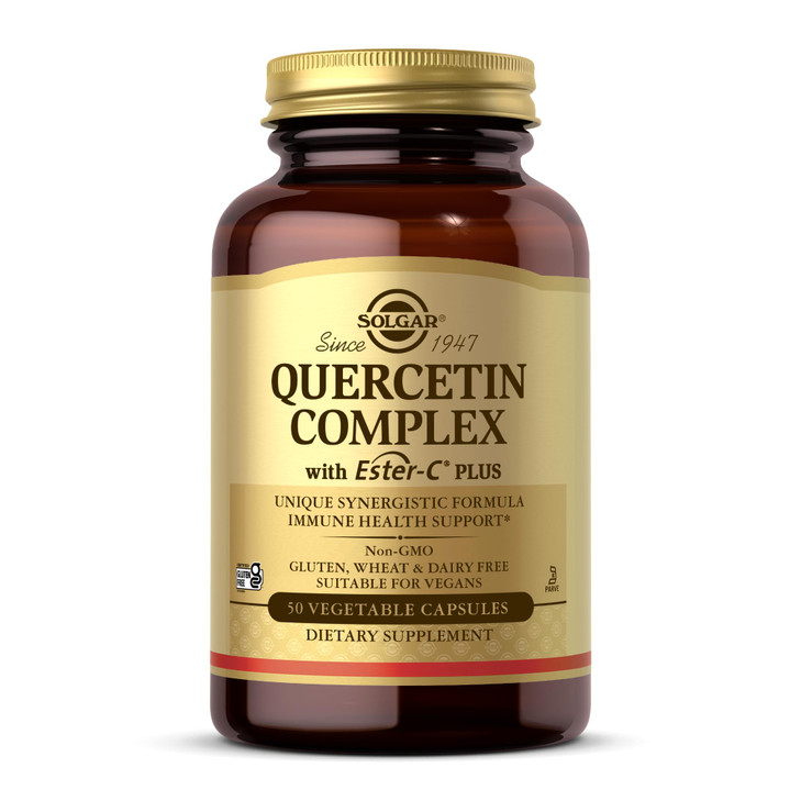Solgar Quercetin Complex with Ester-C Plus - 50 Vegetable Capsules