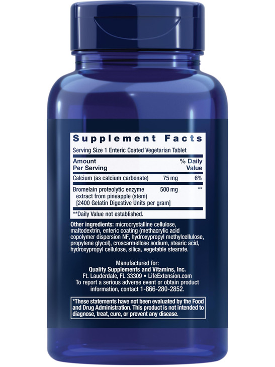Life Extension Specially-Coated Bromelain, Pineapple Extract, Joint Health
