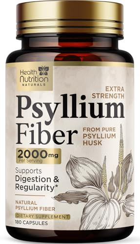 Psyllium Husk Capsules 2000 mg