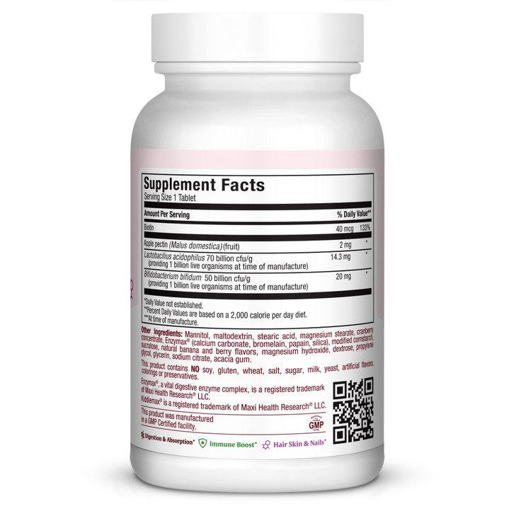Maxi Health Yummie Oraldophilus - Acidophilus Probiotics