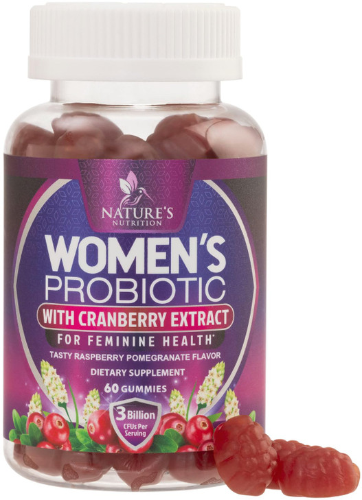 Probiotics for Women Gummies with Cranberry