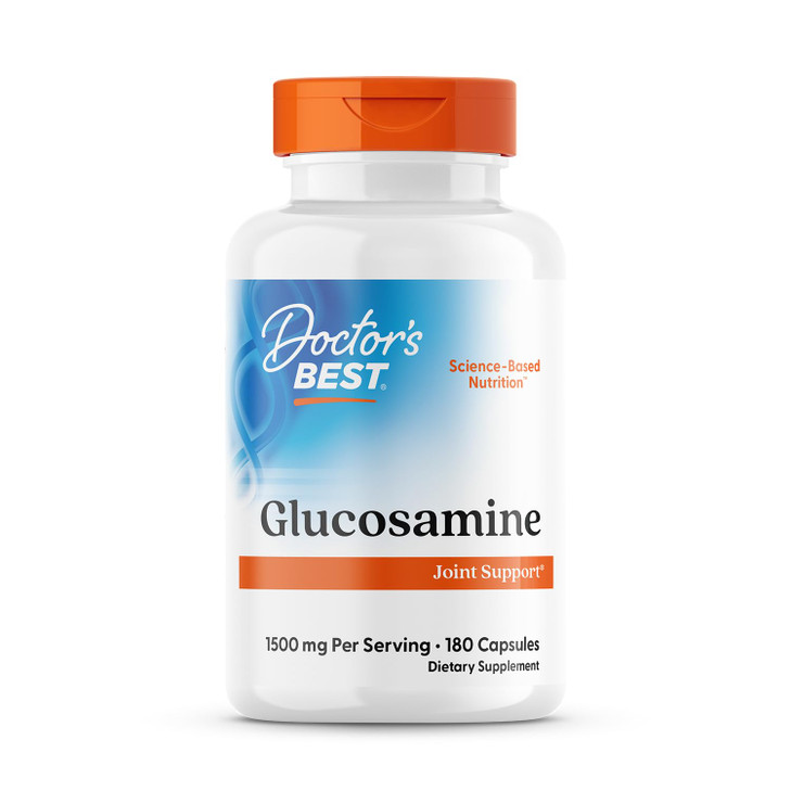 Doctors BEST Glucosamine, Joint Support, Non-GMO, Gluten Free, Soy Free, 1500 mg