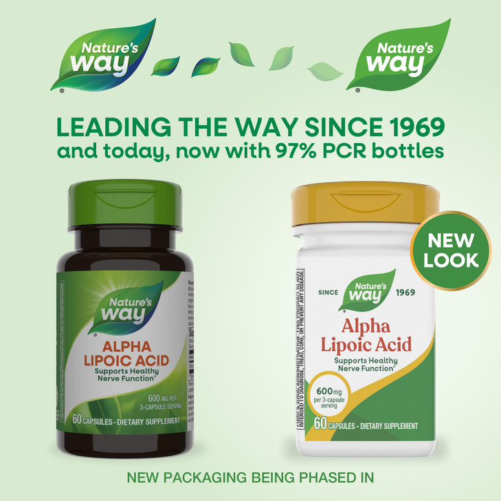 Nature's Way Alpha Lipoic Acid, Supports Healthy Nerve Function & Antioxidant