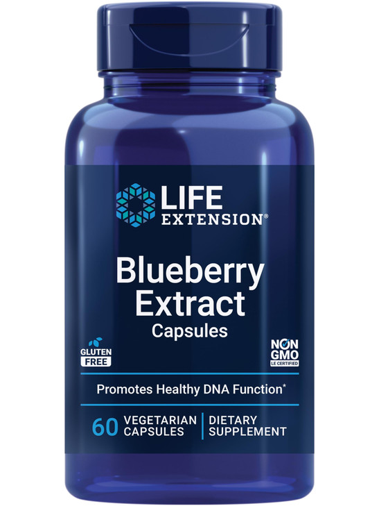 Life Extension Blueberry Extract Capsules, supports cognitive & memory health