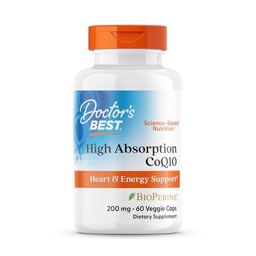 Doctors Best High Absorption CoQ10, Heart & Energy Support*, USP Verified