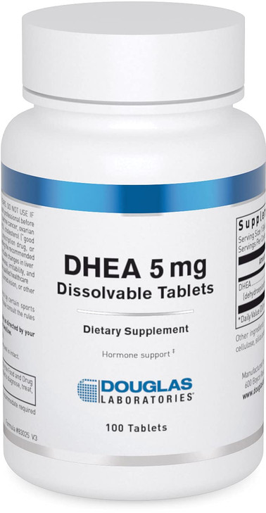 Douglas Laboratories DHEA 5 mg Dissolvable Tablets