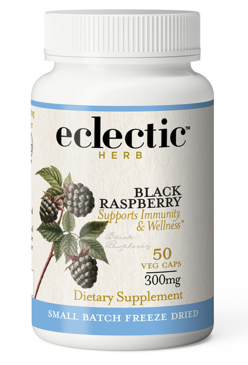 ECLECTIC INSTITUTE Raw Fresh Freeze-Dried Non-GMO Black Raspberry