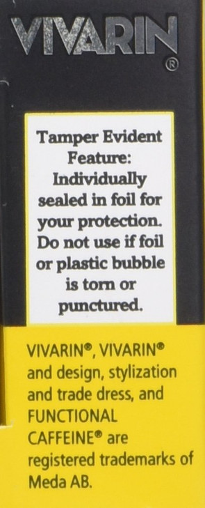 Vivarin, Caffeine Pills, 200mg Caffeine in Each Tablet, Safely and Effectively