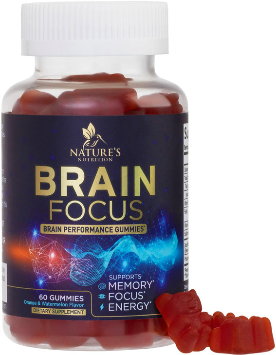 Brain Supplements for Memory and Focus with Phosphatidylserine, Nootropic Memory