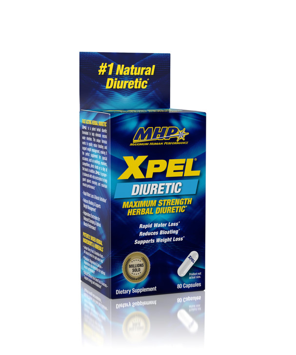Maximum Human Performance Xpel Maximum Strength Diuretic Water Pills, for Water