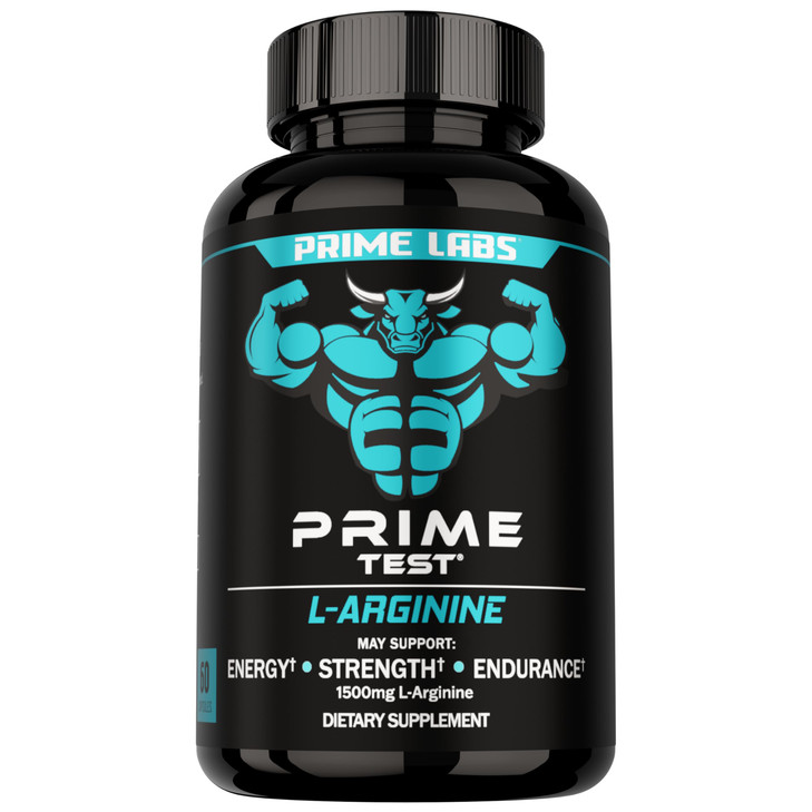 Prime Labs L Arginine 1500mg - Nitric Oxide Supplement