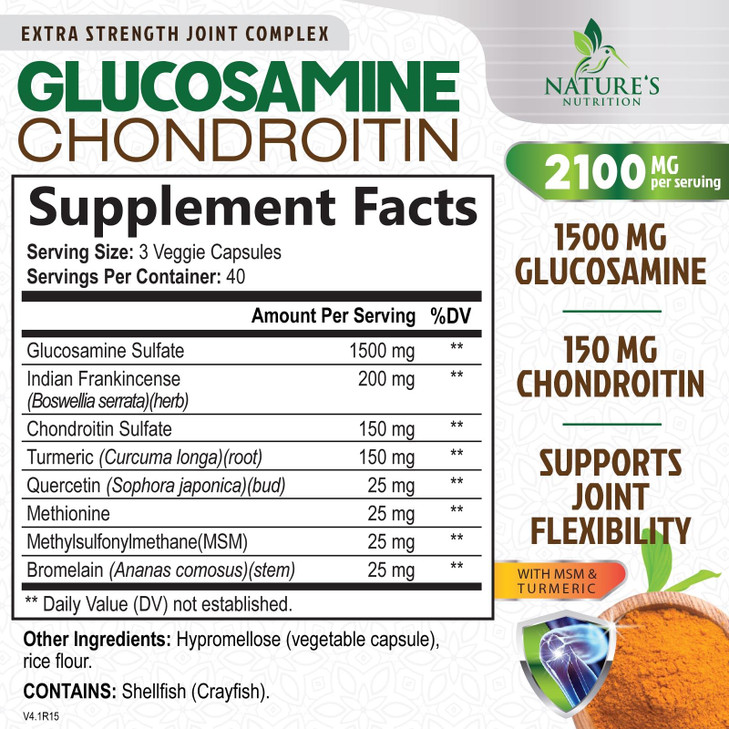 Glucosamine Chondroitin MSM 2100mg