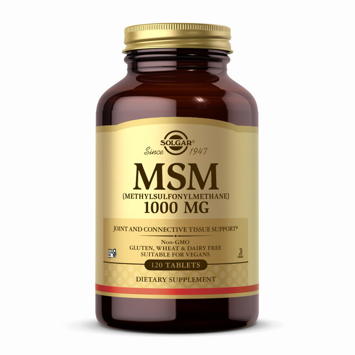 Solgar, Msm 1000 Mg, 120 Tablets