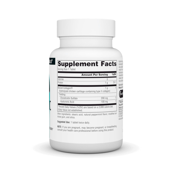 Source Naturals Hyaluronic Acid, Promotes Healthy Joints and Skin* 100mg